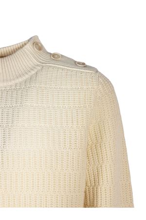 Cream virgin wool sweater PT TORINO | TL4SLP080ICH44MGP0010